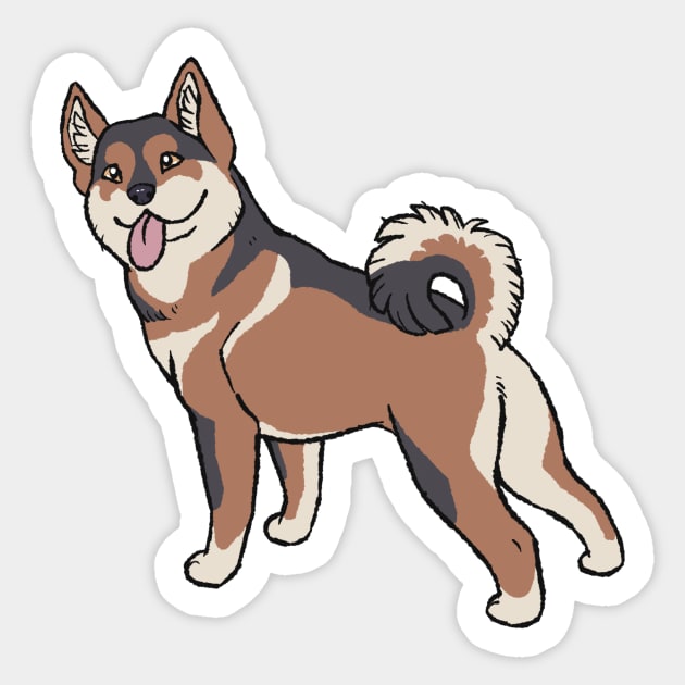 Shikoku (Doggust 2022) Sticker by tiffatiel